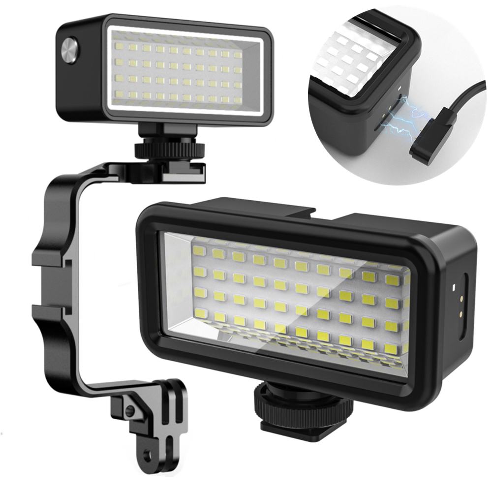 Photography Lighting Setup - Waterproof 40M Underwater Led Video Diving