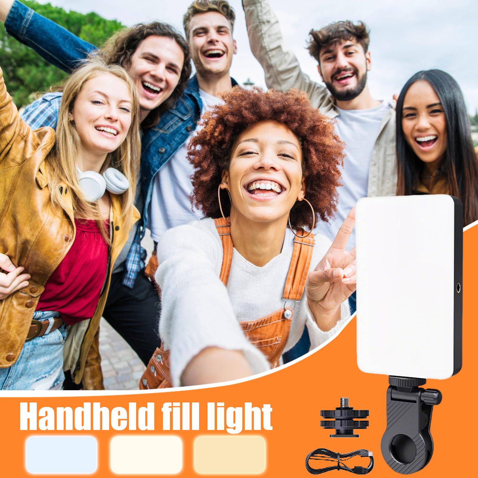 Photography Lighting Rgb - 60 LED RGB Video Light Phone