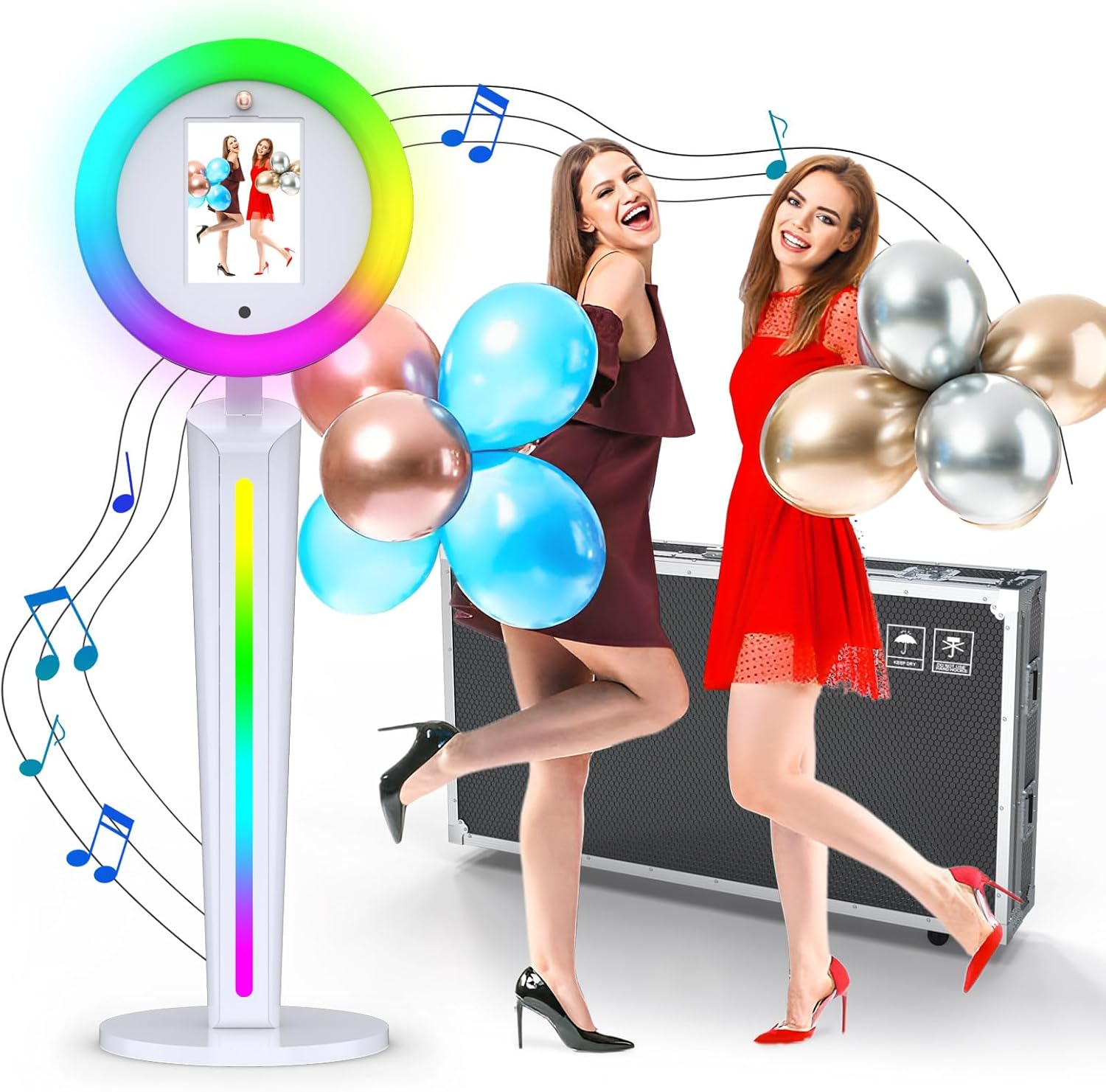 Photography Lighting Rgb - Neson Portable iPad Photo Booth Machine