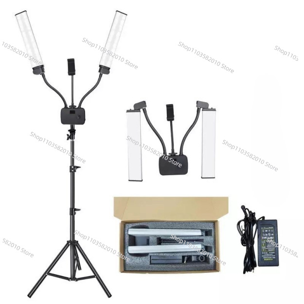 Photography Of Lighting - Foldable double arm filling light Internet
