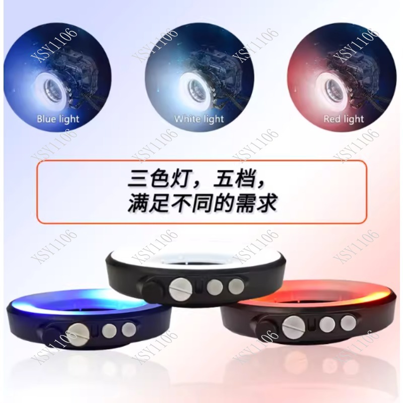 Photography Lighting Rgb - RGB LED Underwater Diving Flashlight Macro