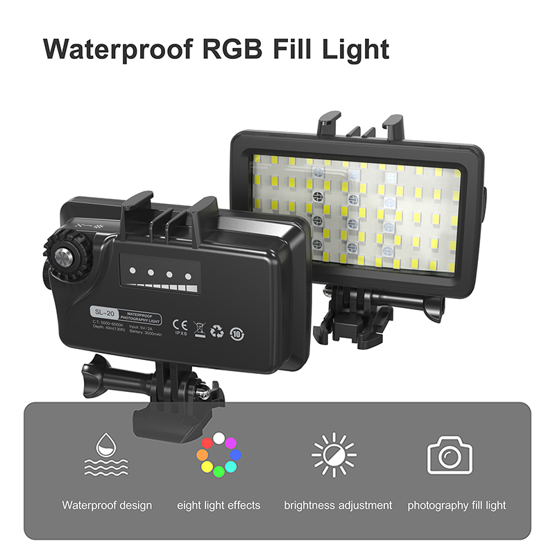 Waterproof RGB/LED Fill Light  - Photography Lighting Rgb recension och pris