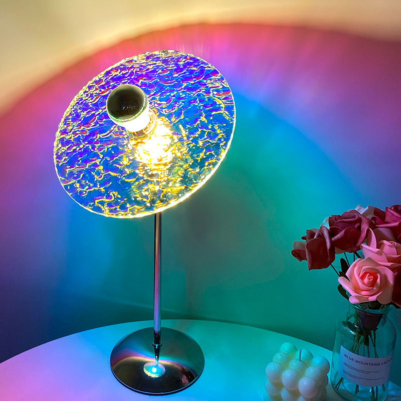 Sunset Table Lamp Projection R - Lighting Glass Photography recension och pris