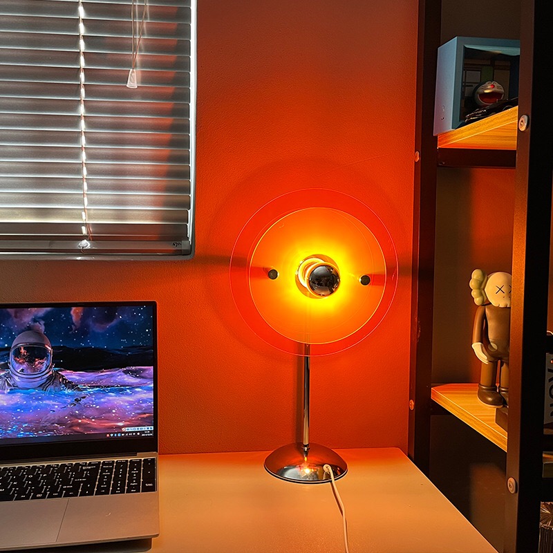 Sunset Table Lamp Projection R - Lighting Glass Photography recension och pris