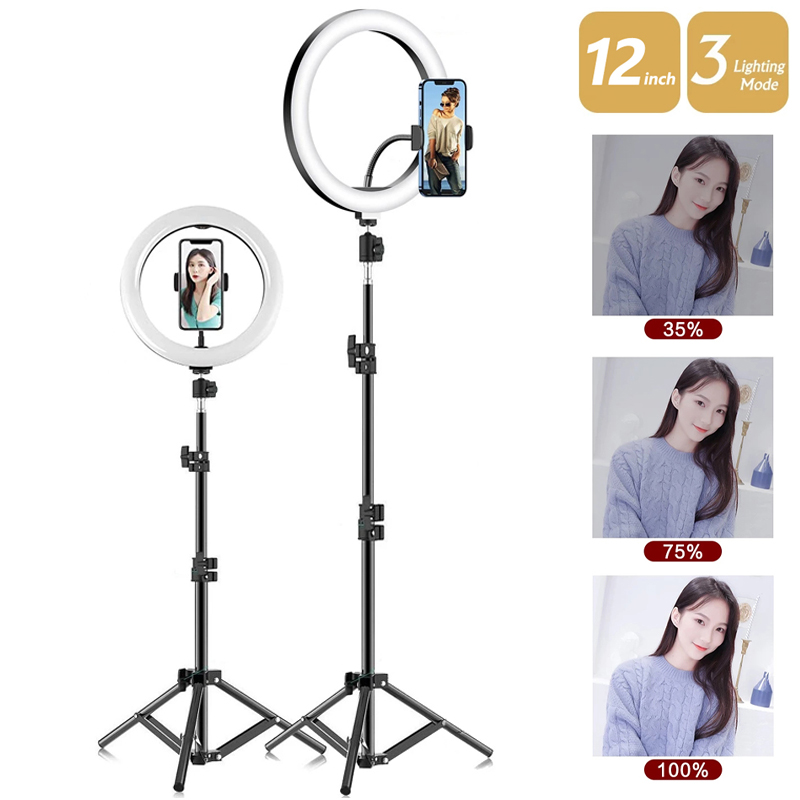 LED Round Lamps Dimmable Ring  - Photography Lighting Setup recension och pris