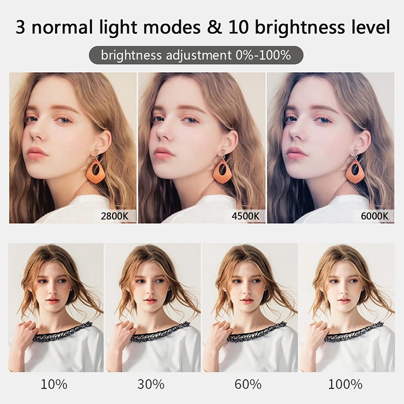 LED Round Lamps Dimmable Ring  - Photography Lighting Setup recension och pris
