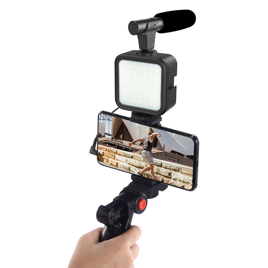 Smartphone Vlogging Kit Video  - Photography Lighting Setup recension och pris