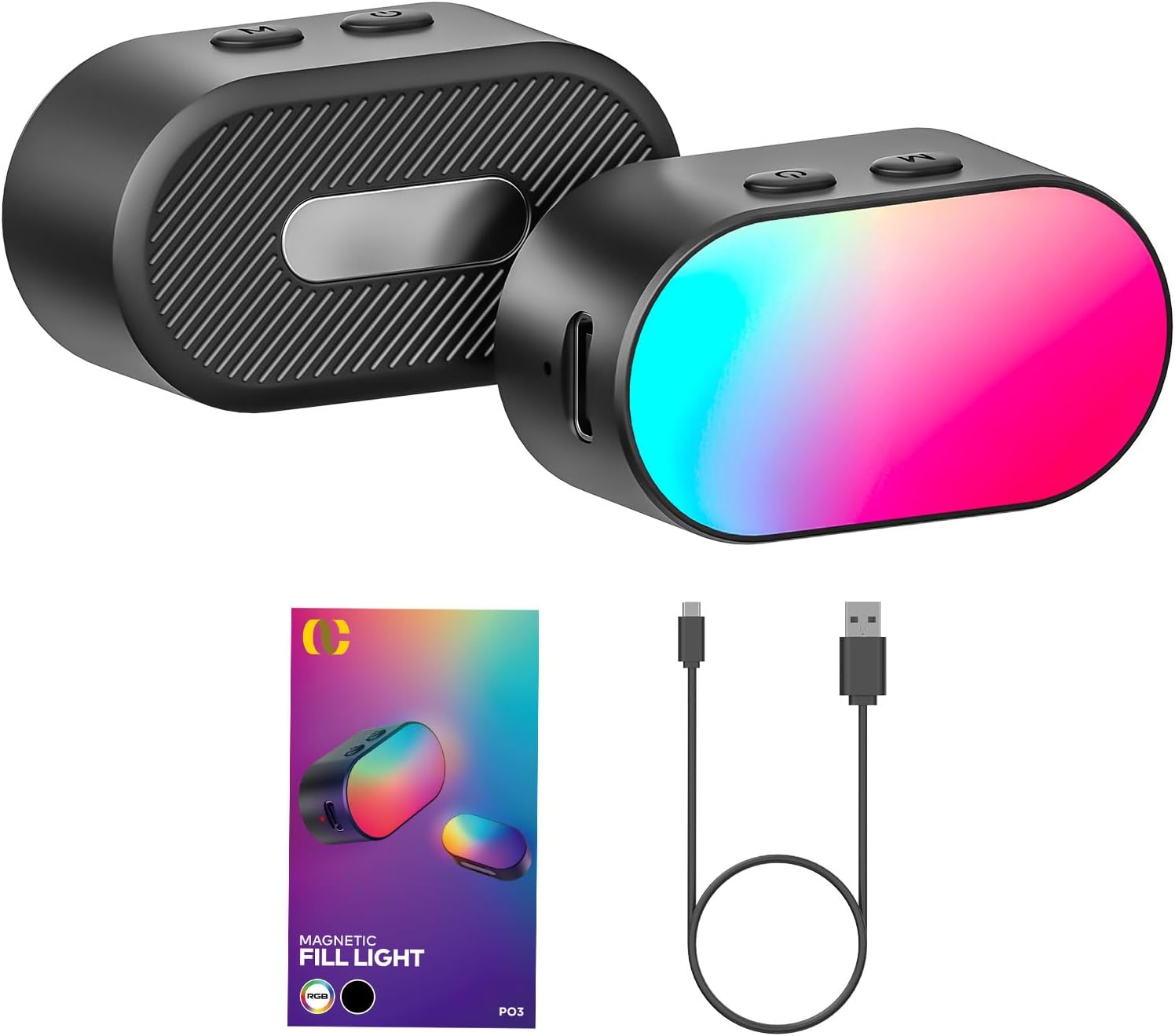 AOCHUAN Mini RGB Magnetic Fill - Photography Lighting Rgb recension och pris