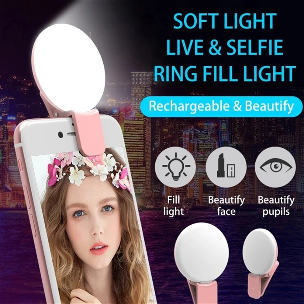 Portable Ring Light Clip Porta - Photography Lighting Continuous recension och pris