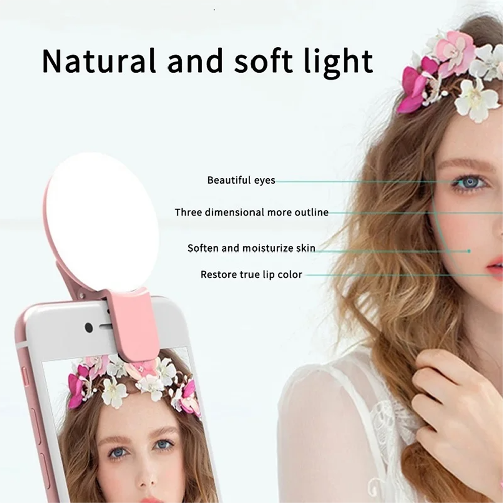 Portable Ring Light Clip Porta - Photography Lighting Continuous recension och pris