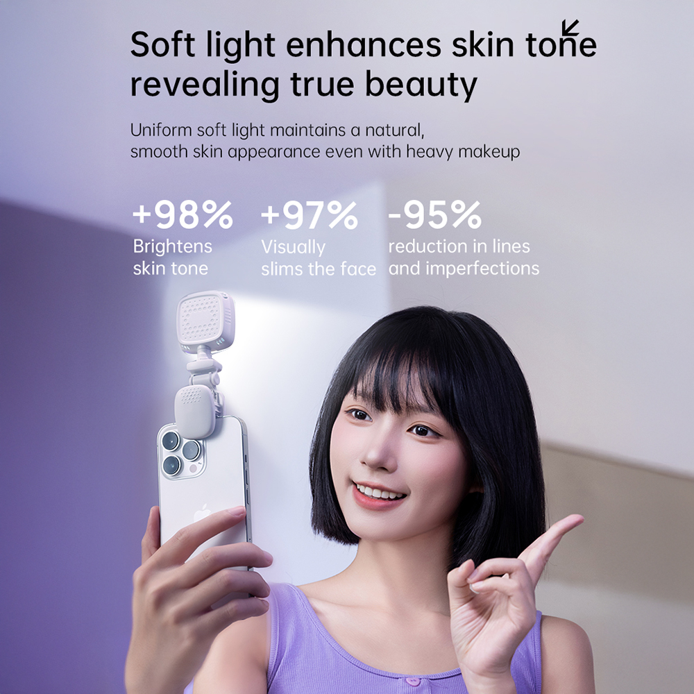 Portable LED Selfie Light Came - Photography Lighting Continuous recension och pris