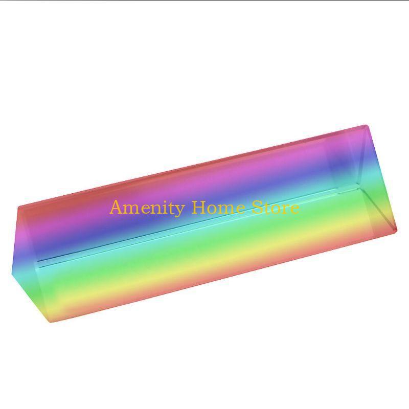 F26C Crystal Optical Glass Tri - Lighting Glass Photography recension och pris