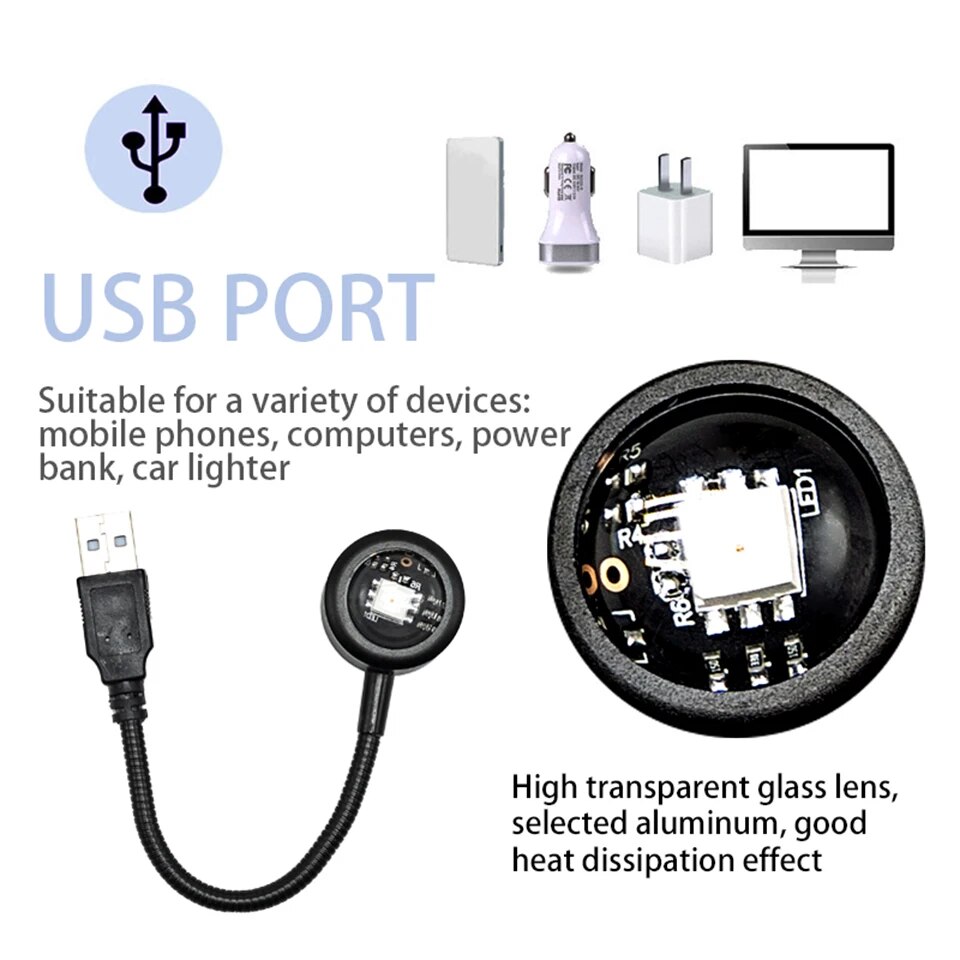 MeeToo USB Sunset Mood Lamp Le - Photography Lighting Setup recension och pris