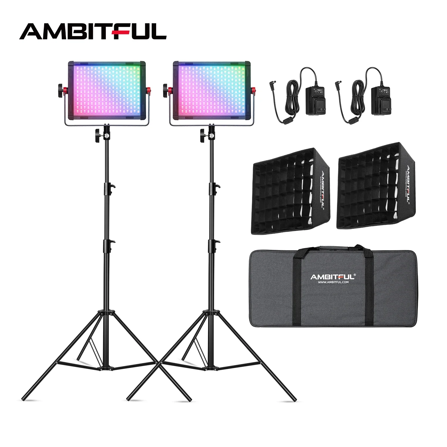 AMBITUFL P35R 30W RGB LED Vide - Photography Lighting Rgb recension och pris