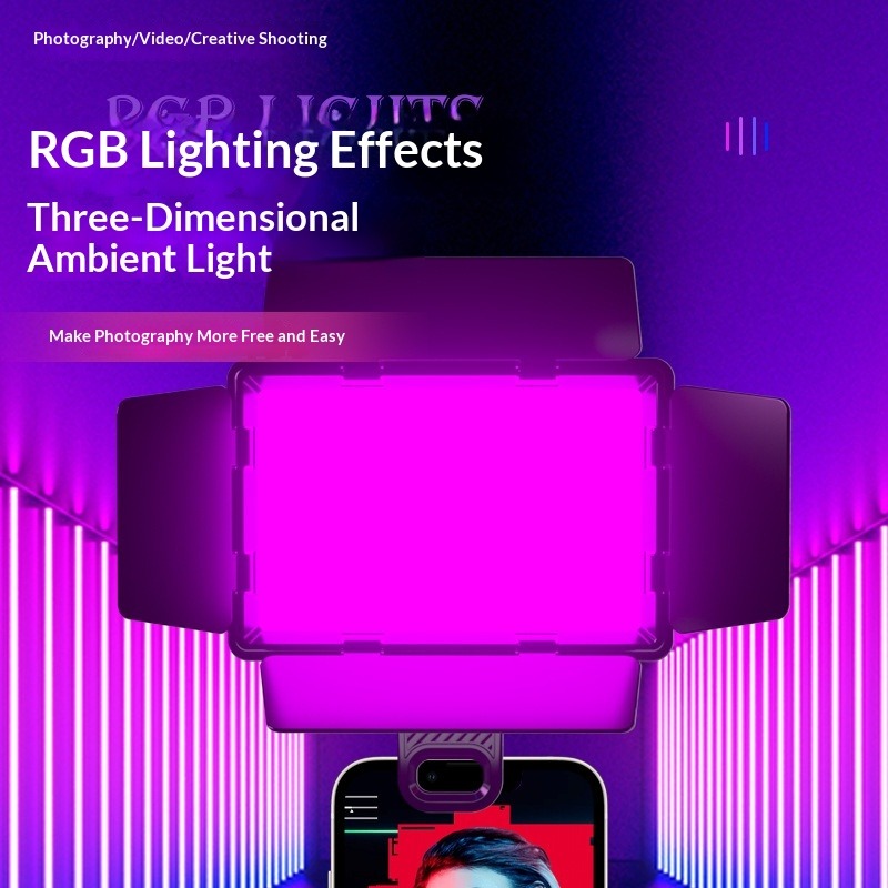 Four-page diffuser RGB fill li - Photography Lighting Rgb recension och pris
