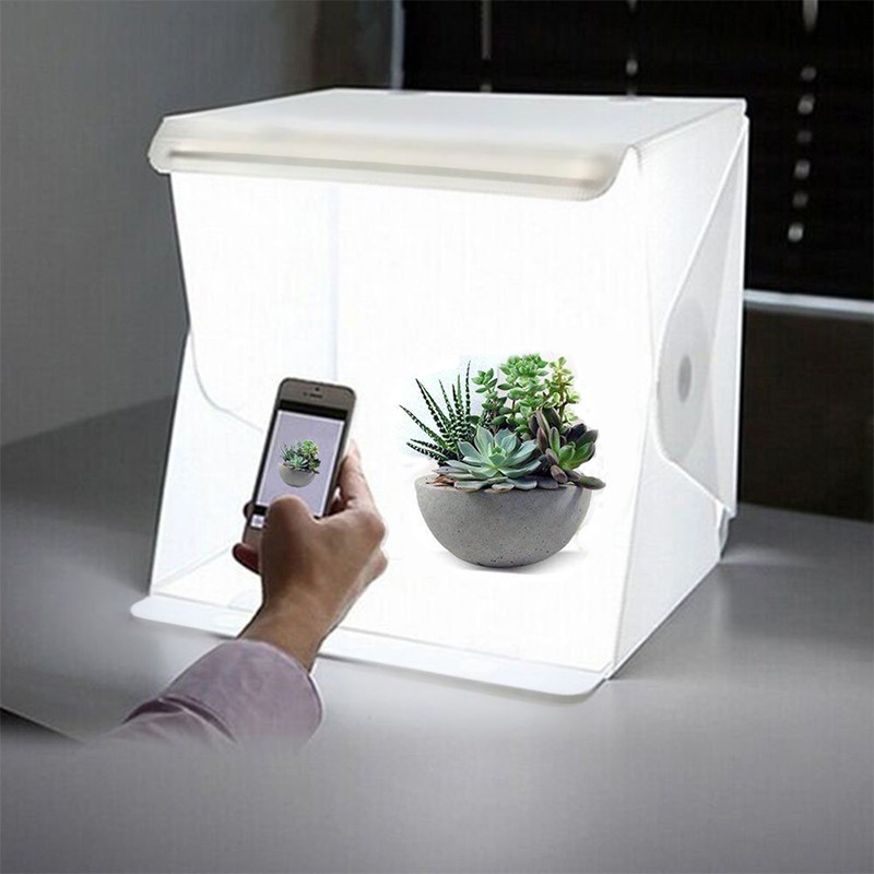 LED Panel Light Box Photograph - Photography Lighting Setup recension och pris