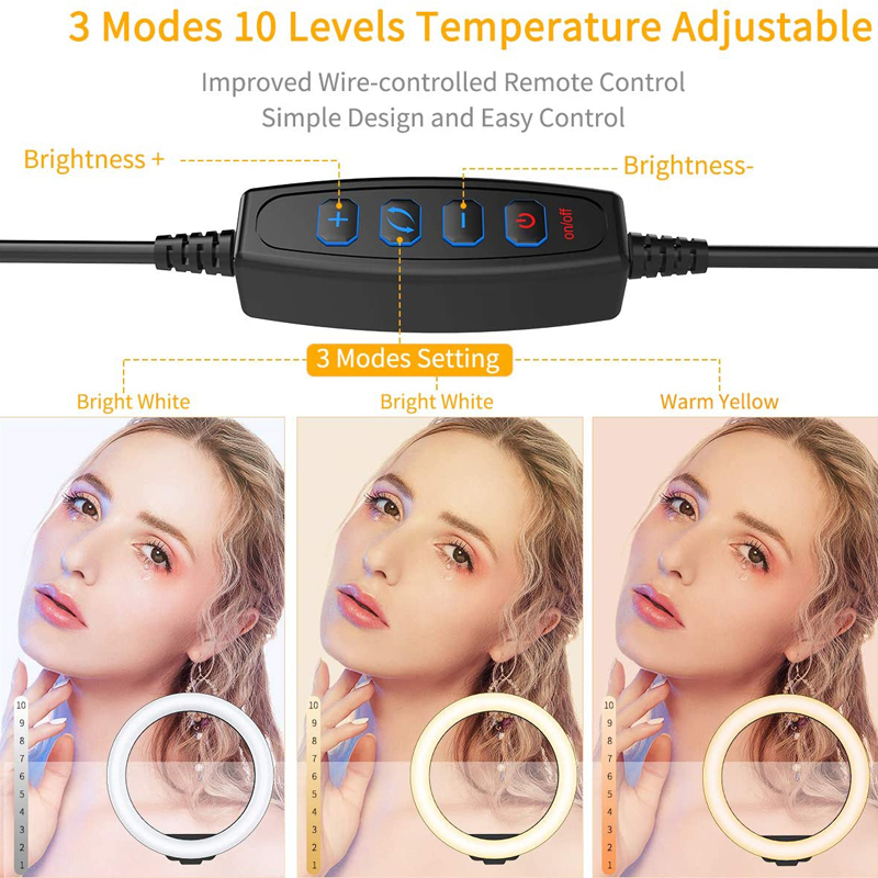 Video Light 16/26/33cm Selfie  - Photography Lighting Continuous recension och pris