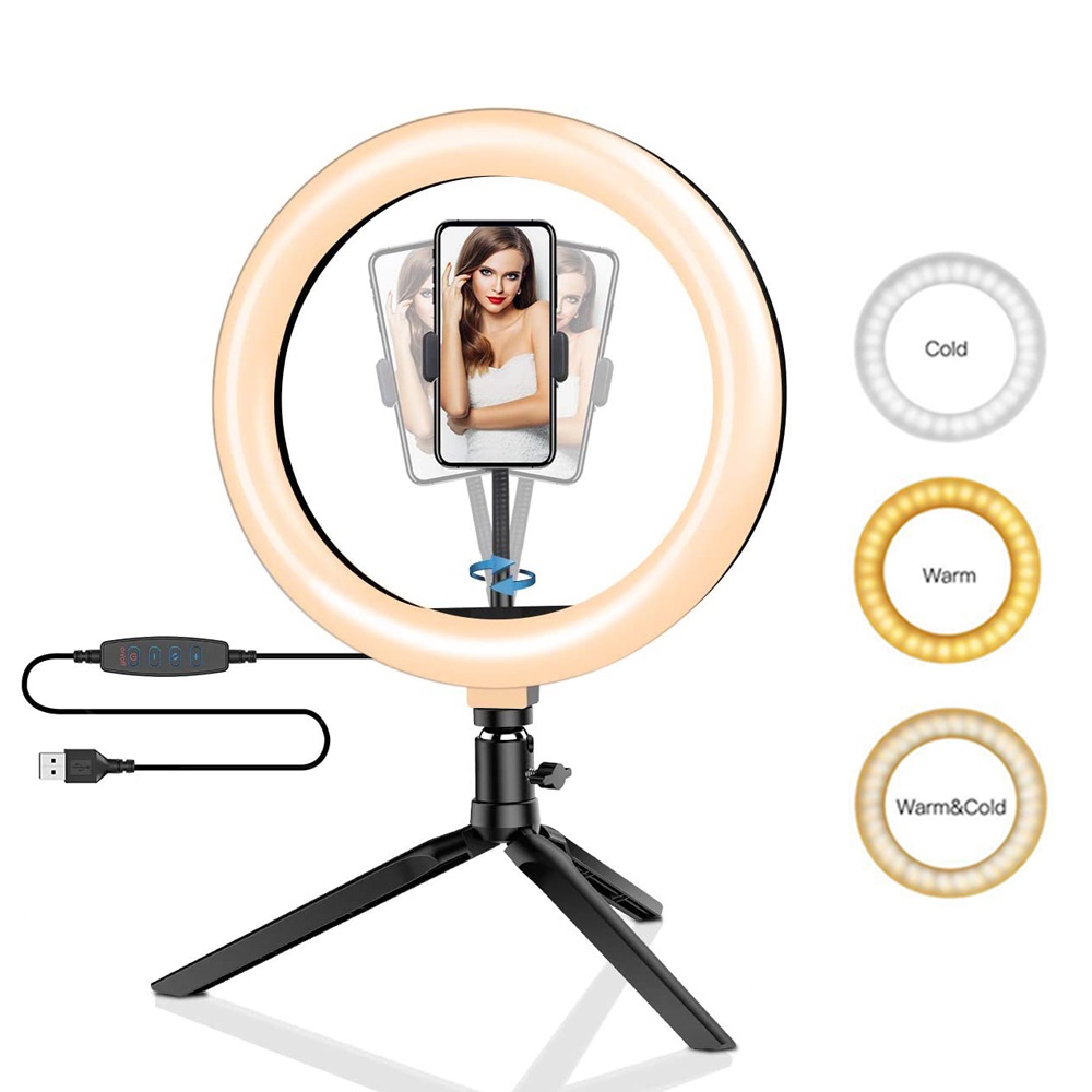 26cm 10 inch Led Ring Selfie L - Photography Lighting Continuous recension och pris