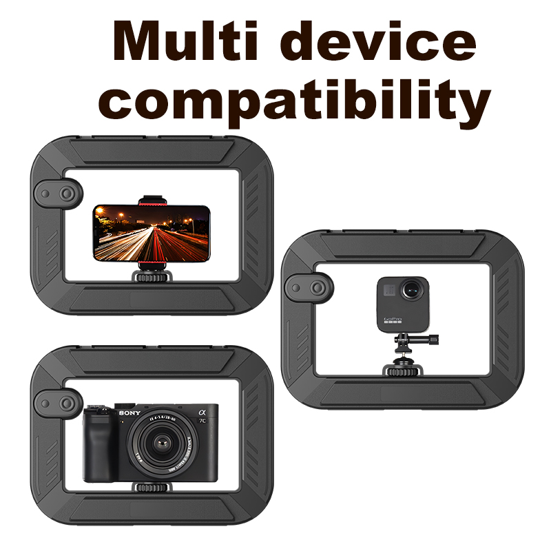 Smartphone Video Rig Handheld  - Photography Lighting Setup recension och pris