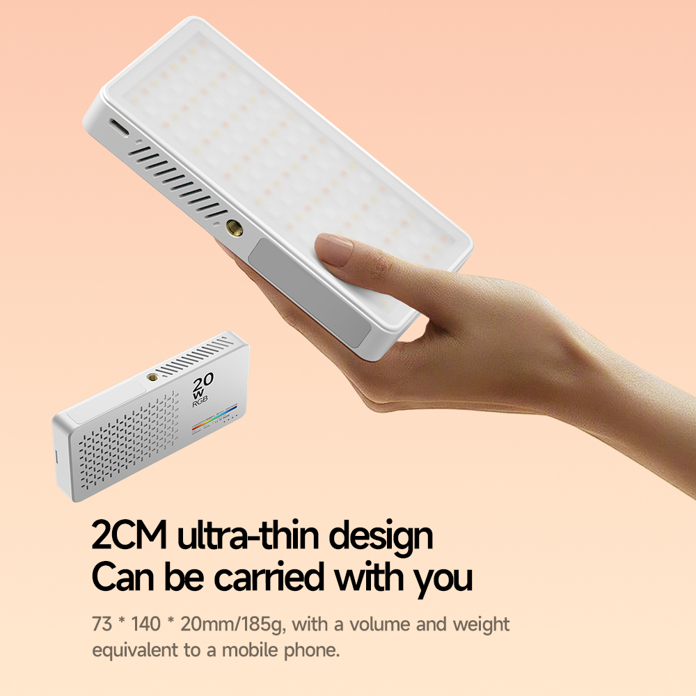 Mini Rechargeable R9PRO full-c - Photography Lighting Continuous recension och pris