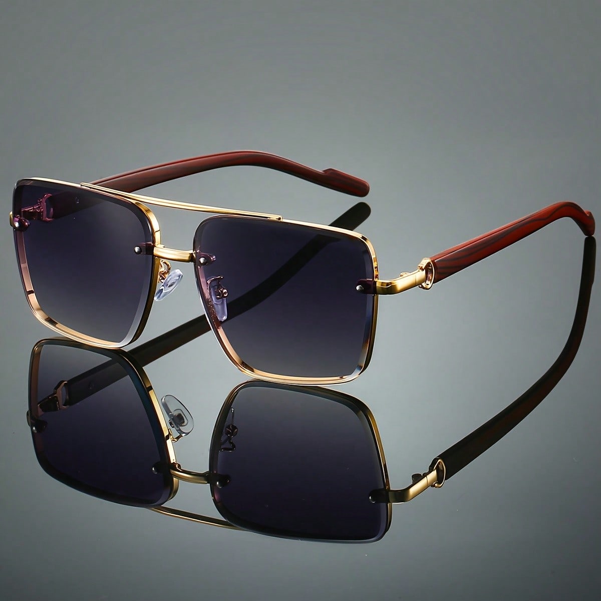 1 Pair Of Unisex Square Fashio - Photography Lighting Design recension och pris