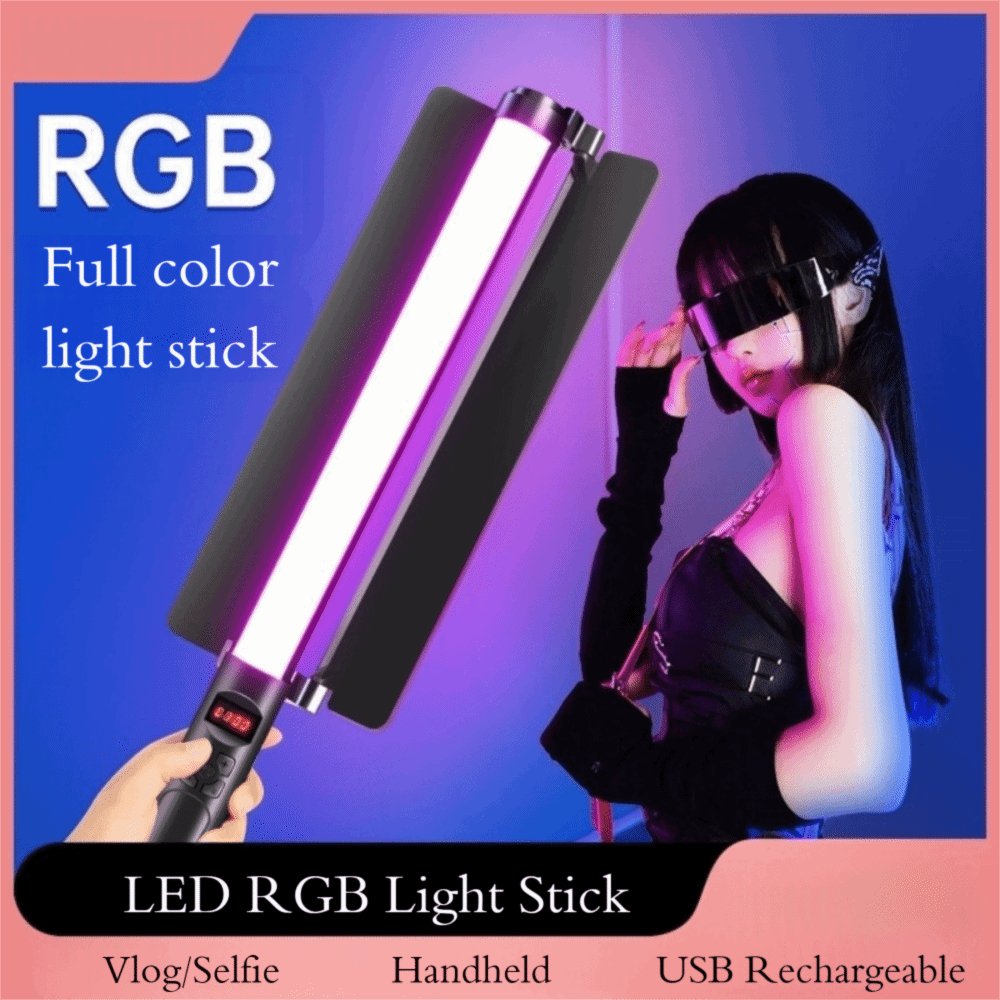 Handheld LED RGB Light Stick C - Photography Lighting Rgb recension och pris