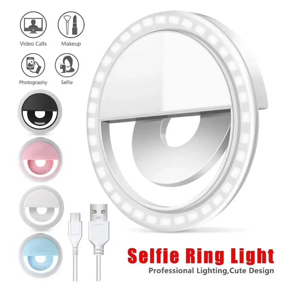 LED Selfie Ring Light Mobile P - Photography Lighting Continuous recension och pris