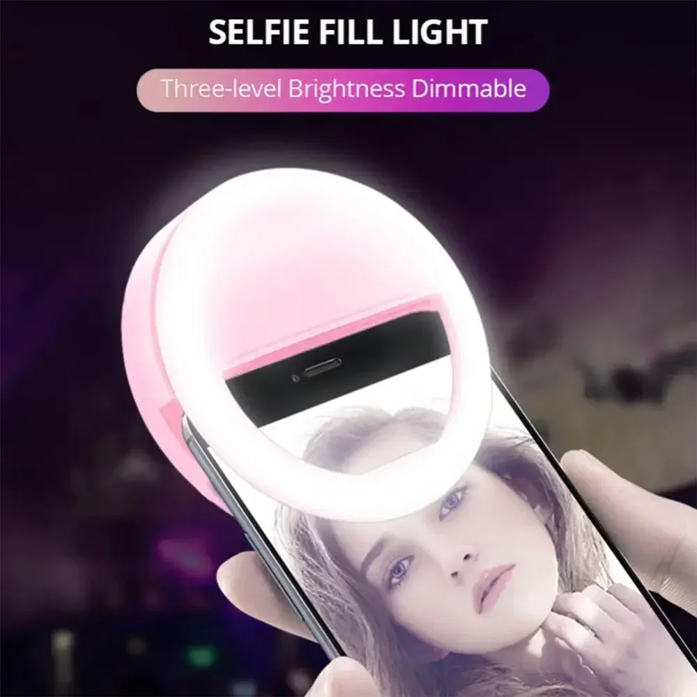 LED Selfie Ring Light Mobile P - Photography Lighting Continuous recension och pris