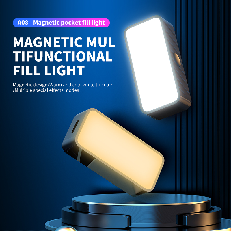 Magnetic Portable Mini Selfie  - Photography Lighting Continuous recension och pris