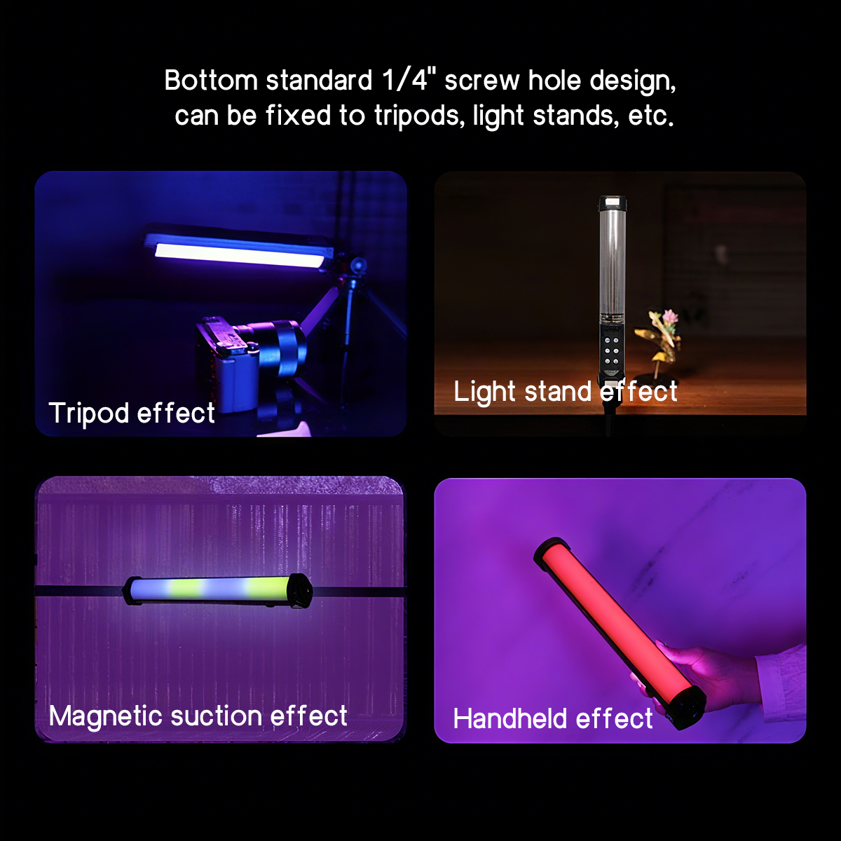 Long Lasting Rgb Handheld LED  - Photography Lighting Design recension och pris