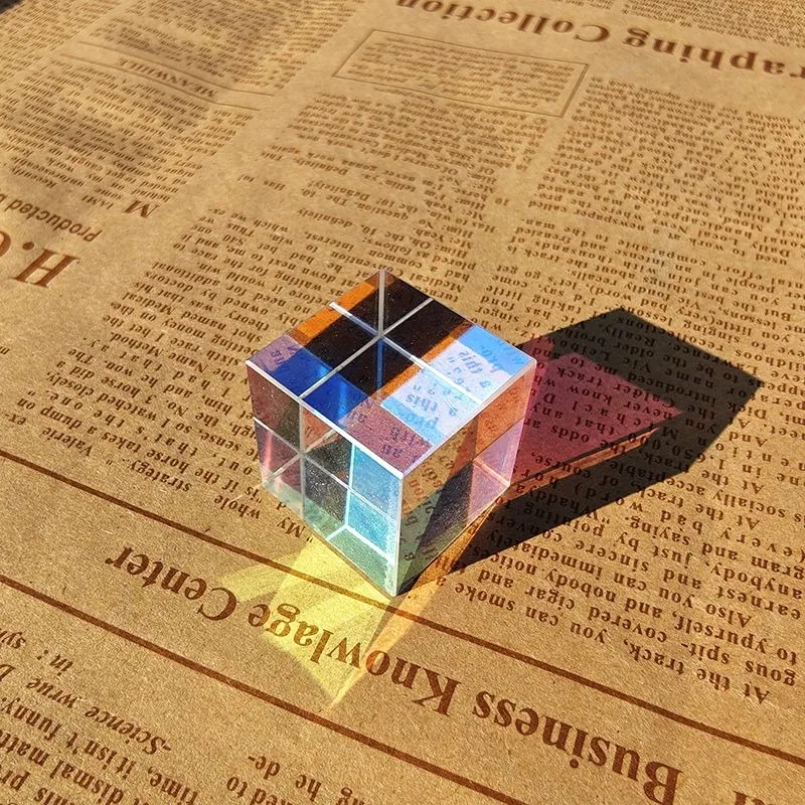 Glass Cube Dichroic Prism X-Cu - Lighting Glass Photography recension och pris