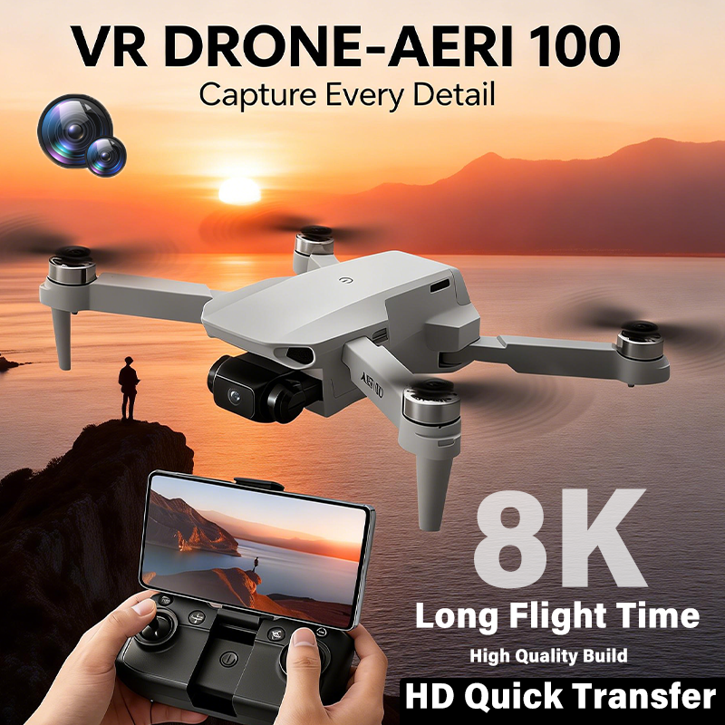 AERI 100 Drone with FPV VR Gog - Photography Lighting Website recension och pris