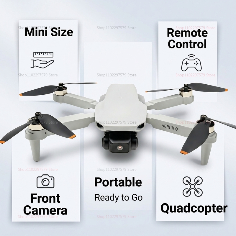 AERI 100 Drone with FPV VR Gog - Photography Lighting Website recension och pris