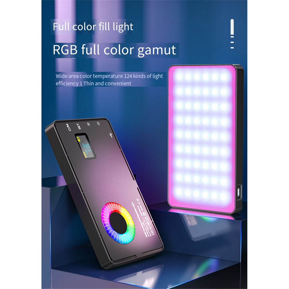 HOT RGB LED Video Fill Light 4 - Photography Lighting Rgb recension och pris