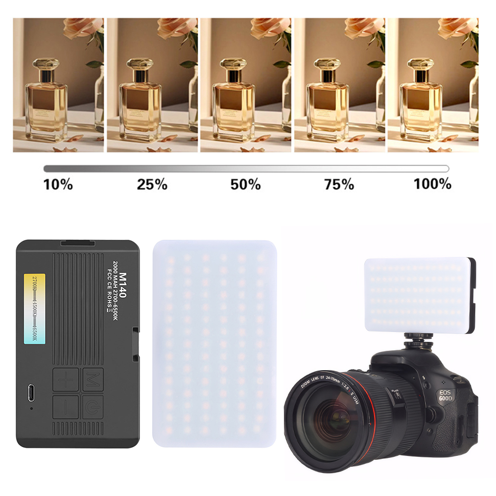 LED Camera Light Rechargeable  - Photography Lighting Rgb recension och pris