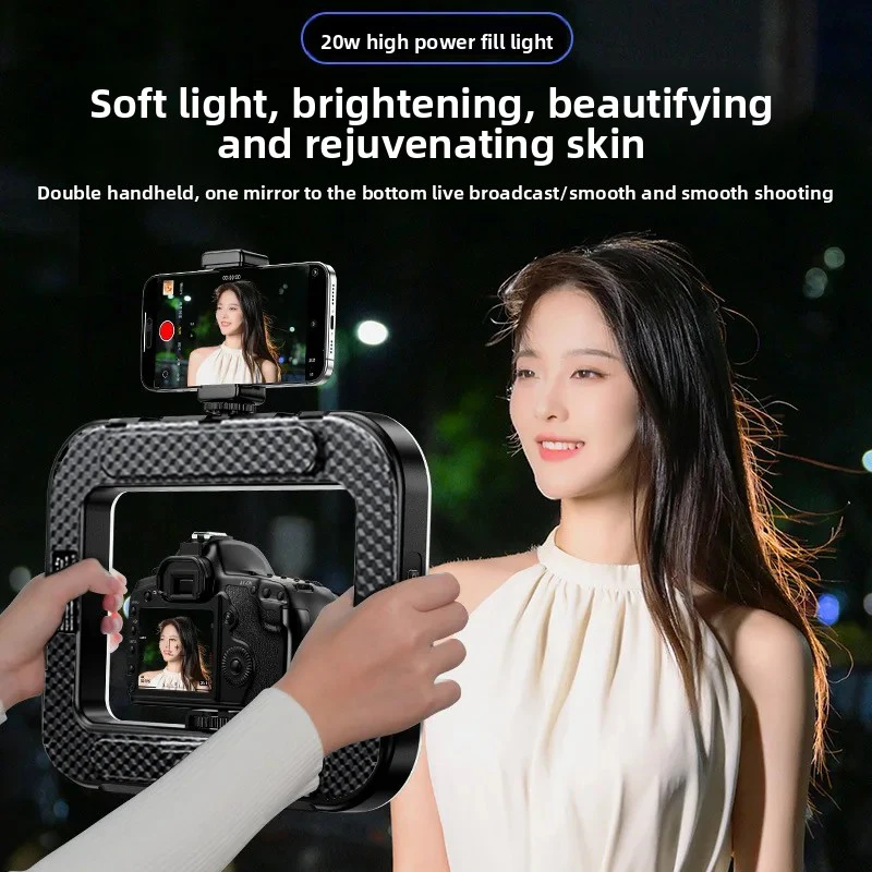 Portable Handheld Ring LED Lig - Photography Lighting Continuous recension och pris