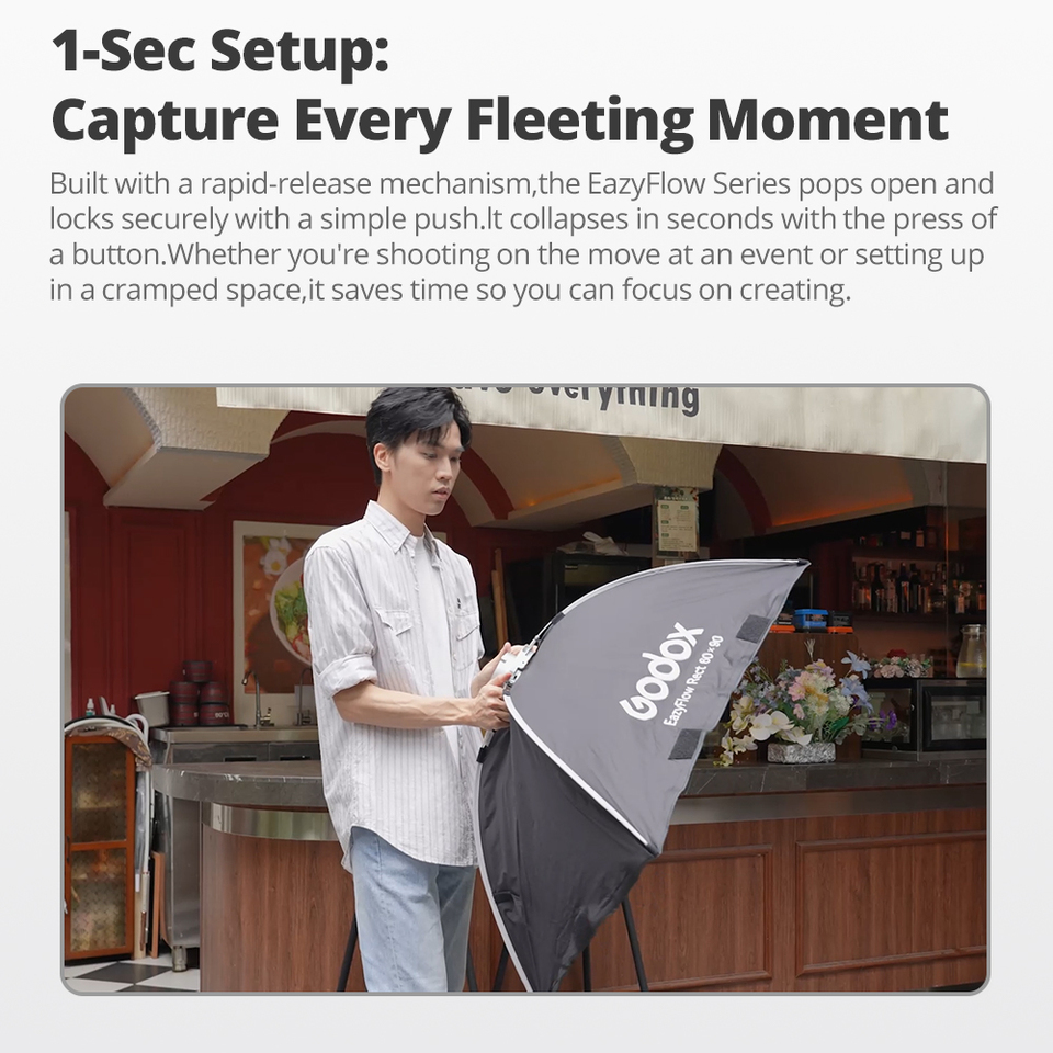 Godox EazyFlow series Foldable - Photography Lighting Setup recension och pris