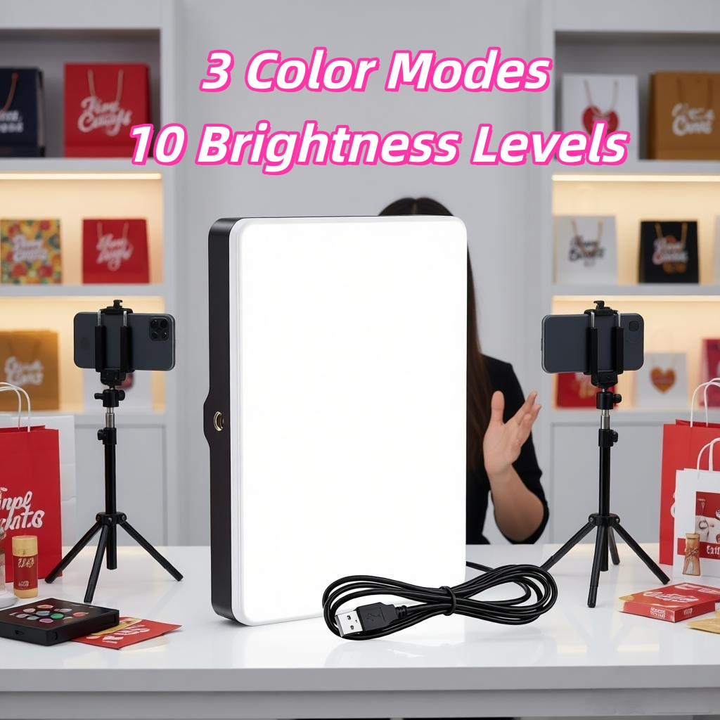 LUSB-charged LED fill light, s - Photography Lighting Design recension och pris